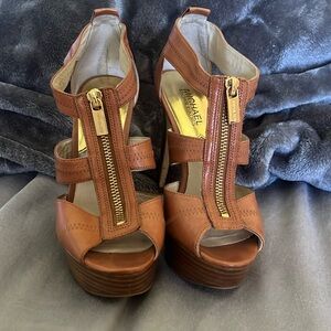 Michael Kors Camel Heels